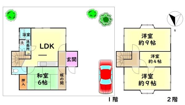 阪南市箱作の中古一戸建