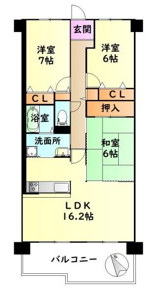 サンシティ貝塚４番館　中古マンション