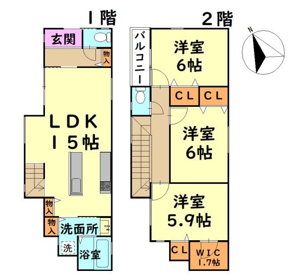 堺市西区上の新築一戸建