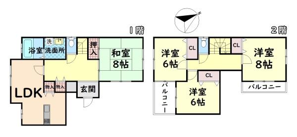 泉南市幡代２丁目の中古一戸建て