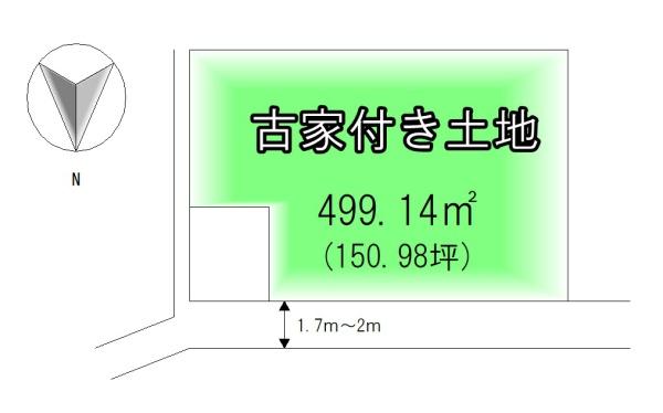 岸和田市西之内町の土地