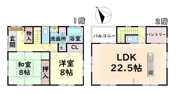 高石市高師浜４丁目の中古一戸建