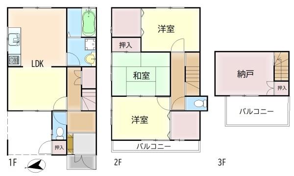 岸和田市下野町２丁目の中古一戸建