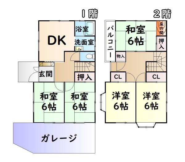 岸和田市磯上町５丁目の中古一戸建て