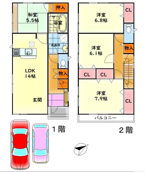 岸和田市春木泉町の中古一戸建て