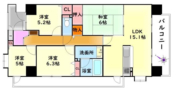 ファミールハイツ泉大津セントハーバーシティ１番館