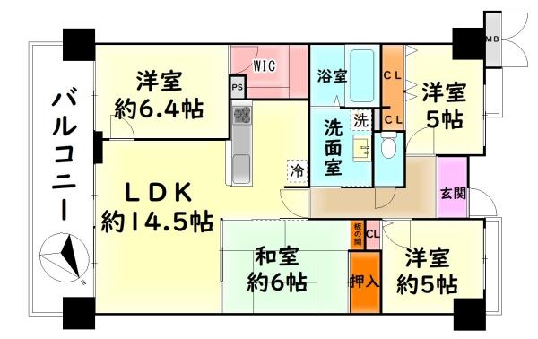 サンシティ貝塚３番館　中古マンション