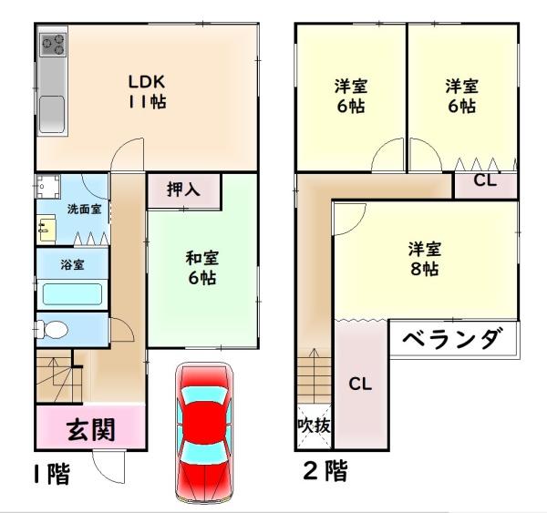 泉南市樽井５丁目の中古一戸建て