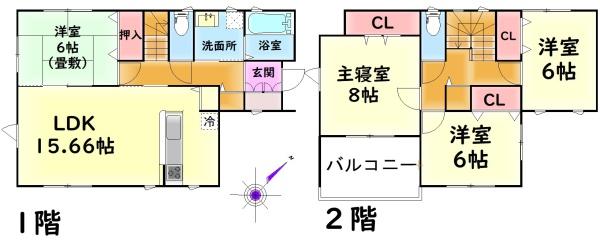 泉佐野市鶴原の新築一戸建