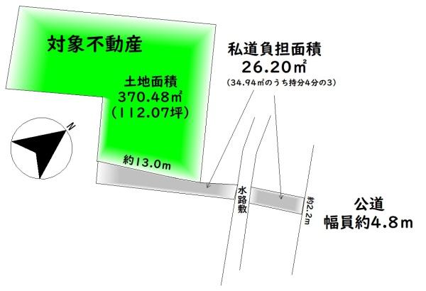 貝塚市加治の売土地