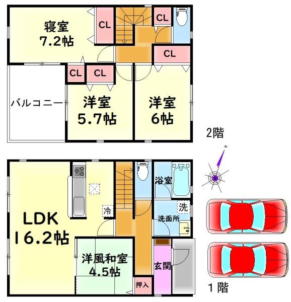 泉南市信達市場の新築一戸建