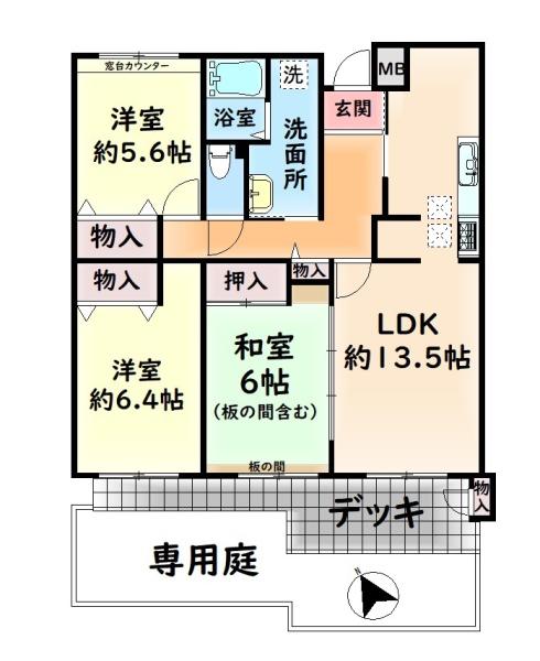 ラ・ヴェール和泉中央六号棟