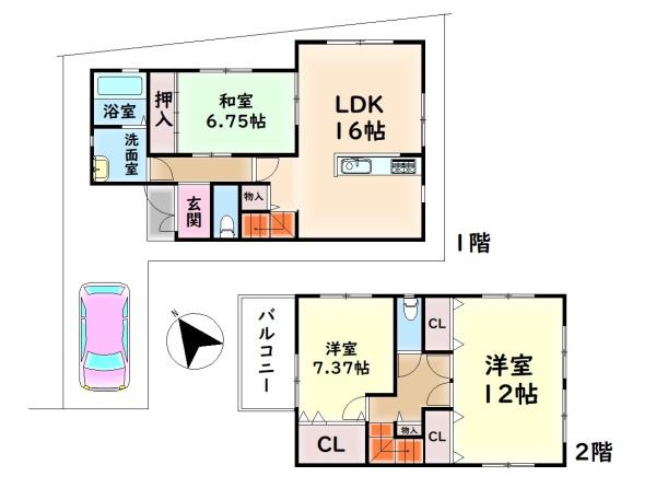 岸和田市春木若松町の中古一戸建