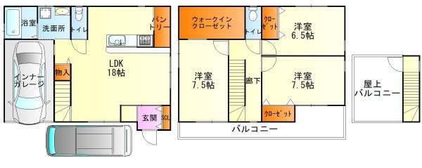 富田林市中野町２丁目の中古一戸建