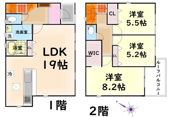 岸和田市別所町３丁目の新築一戸建