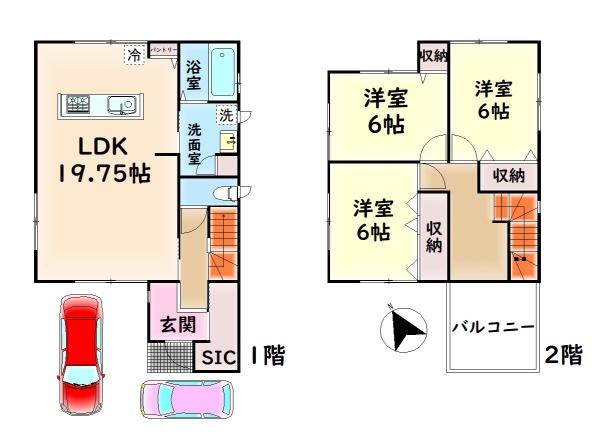 岸和田市下野町３丁目の中古一戸建