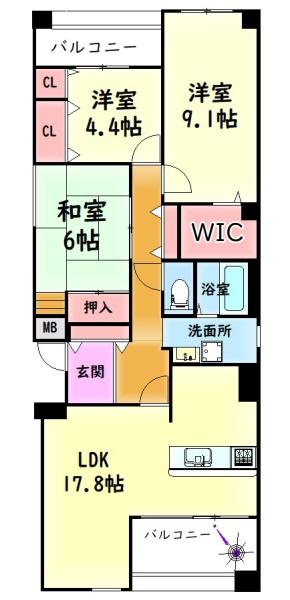 コスタ・ミラにしきのはま４番館　中古マンション