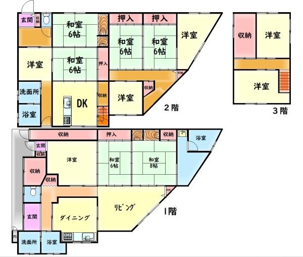 岸和田市八幡町の中古一戸建