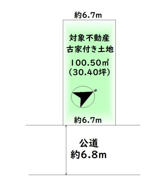 岸和田市岡山町の売土地