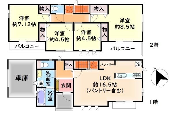 岸和田市春木大小路町の新築一戸建