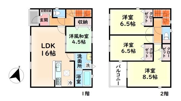 泉南市鳴滝１丁目の新築一戸建