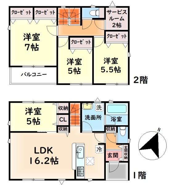 泉南市鳴滝１丁目の新築一戸建