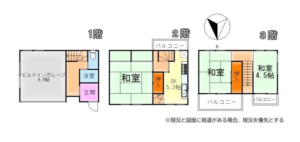 岸和田市加守町１丁目の中古一戸建