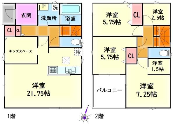 泉南市鳴滝１丁目の新築一戸建