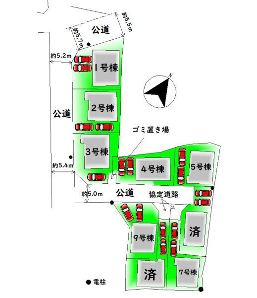 泉南市鳴滝１丁目の新築一戸建