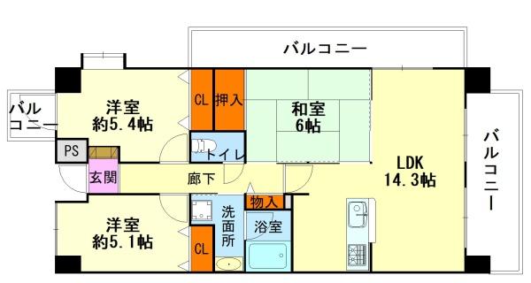 ダイアパレス金剛東桜ヶ丘　中古マンション