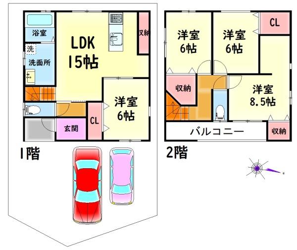 岸和田市西之内町の中古一戸建