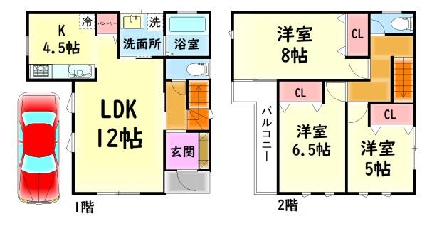 岸和田市並松町の新築一戸建