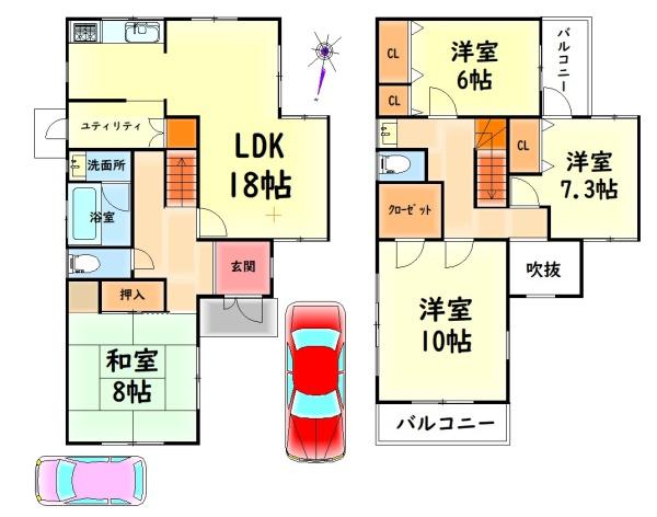 泉佐野市泉ケ丘２丁目の中古一戸建
