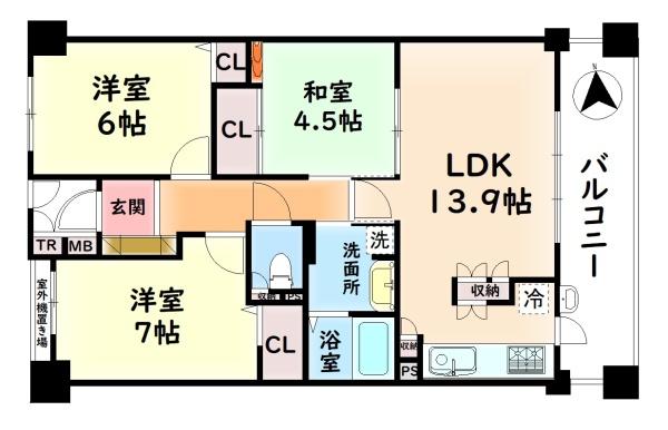 グランコート岸和田小松里町　中古マンション