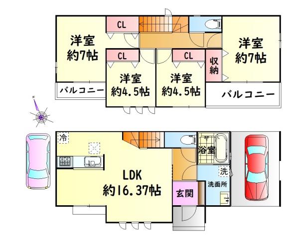 岸和田市春木大小路町の新築一戸建
