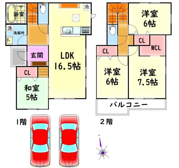 岸和田市土生町７丁目の新築一戸建