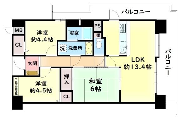 セジュール岸和田　中古マンション