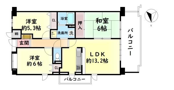 シャルマンフジ二色の浜中古マンション