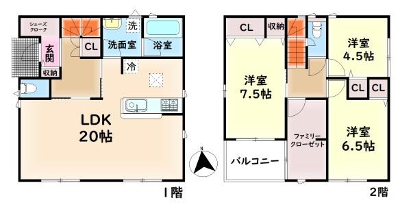 貝塚市澤の新築一戸建