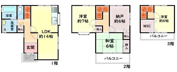 岸和田市下野町２丁目の中古一戸建て