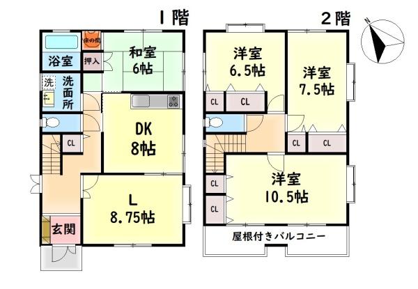 泉佐野市中庄の中古一戸建て