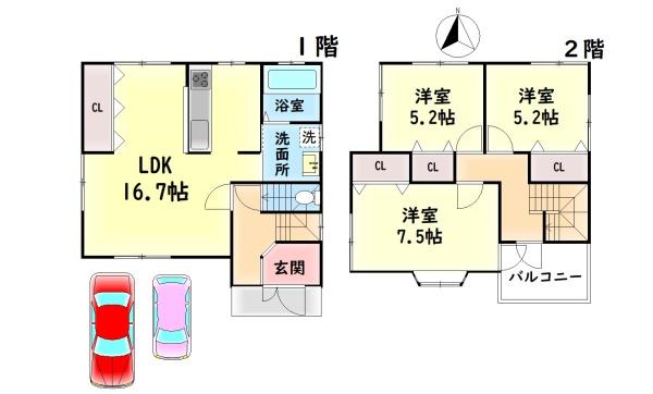 泉大津市清水町の中古一戸建