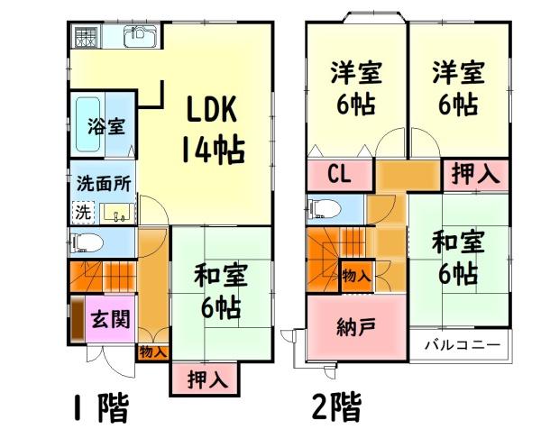 岸和田市田治米町の中古一戸建て