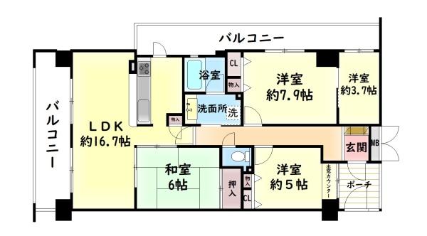 ファミールハイツ泉大津セントハーバーシティ２番館