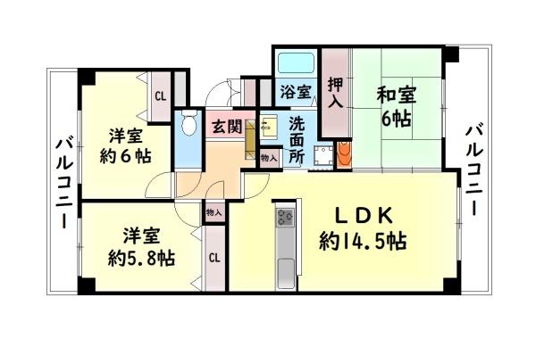 エバーランドシティ新泉北４番館　中古マンション