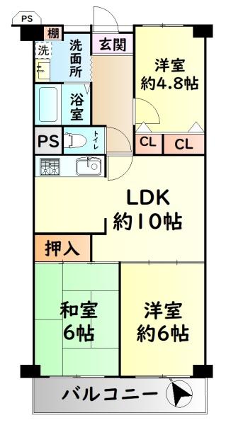 サニータウン羽倉崎　中古マンション