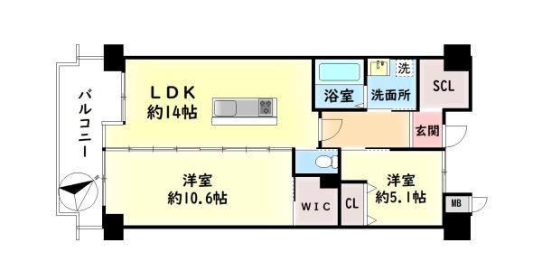 朝日プラザシティ・サザンパーク１番街Ａ棟　中古マンション