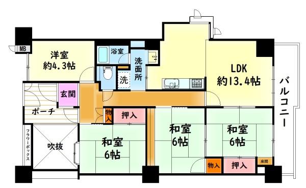 ステーションプラザしもまつ団地A棟　中古マンション