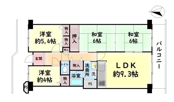 コーストアベニュー岸和田コーポラス2号棟