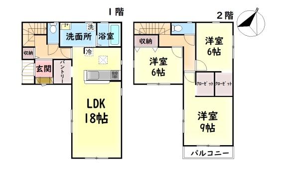貝塚市澤の新築一戸建